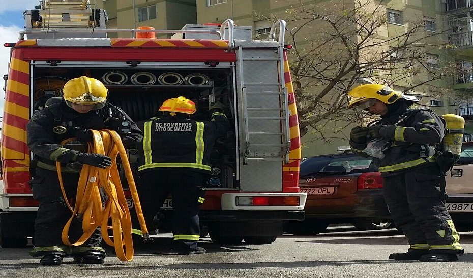 Desalojado un hotel en el centro de Málaga por un incendio en la planta baja - incendio hotel malaga Desalojado un hotel en el centro de Málaga por un incendio en la planta baja - incendio hotel malaga