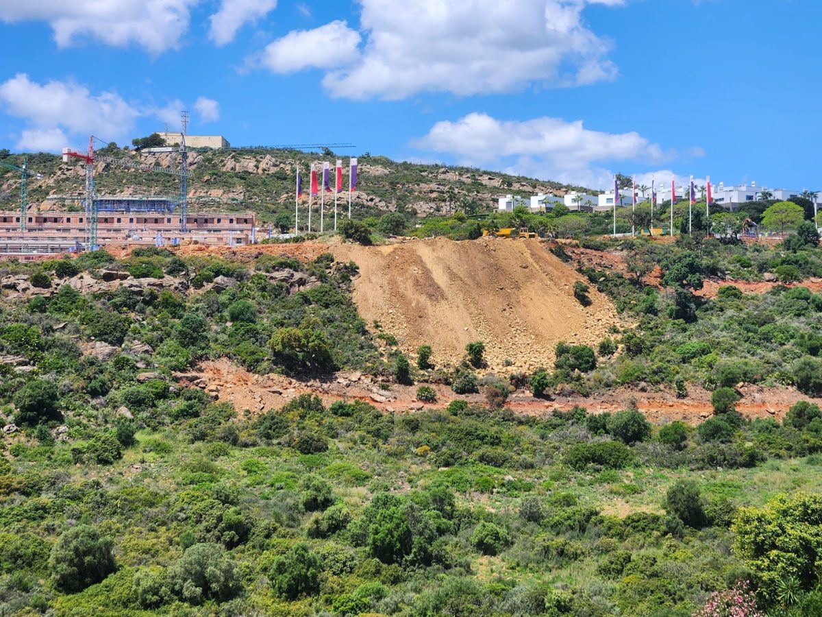 Manilva inspecciona las obras en Bahía de las Rocas para verificar que cumplen la normativa - obras Bahia de las Rocas Bahía de las Rocas