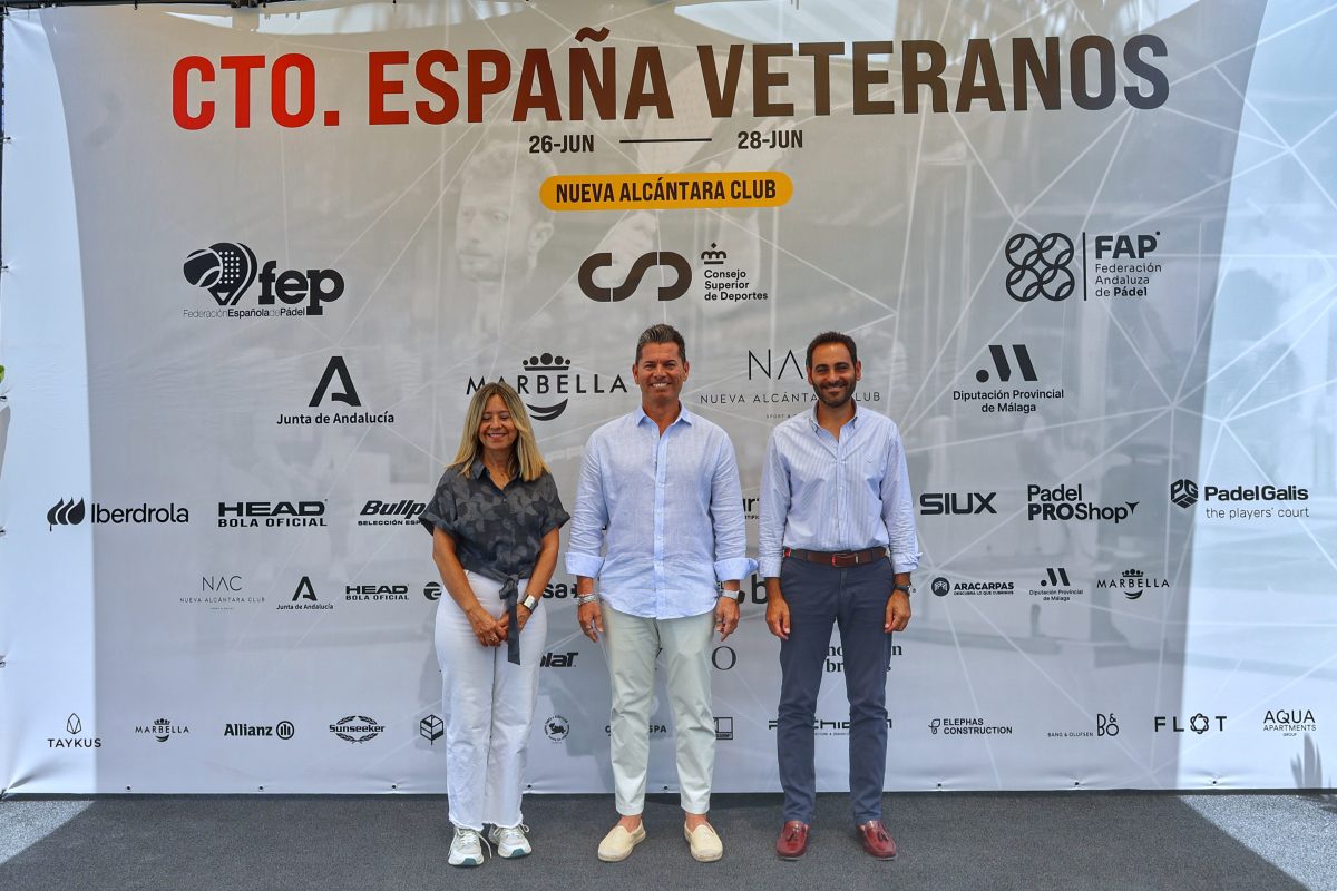 Marbella acoge por primera vez el Campeonato de España por Parejas de Veteranos de Pádel - Campeonato de Espana por Parejas de Veteranos de Padel Marbella Marbella acoge por primera vez el Campeonato de España por Parejas de Veteranos de Pádel