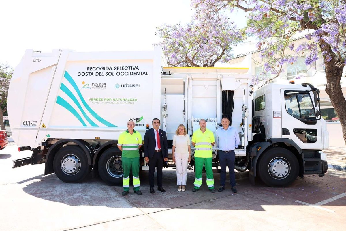 Marbella impulsa la recogida selectiva con ocho nuevos vehículos más modernos y sostenibles - Nuevos vehiculos Marbella La recogida selectiva en Marbella suma tecnología con sensores y rutas más eficientes