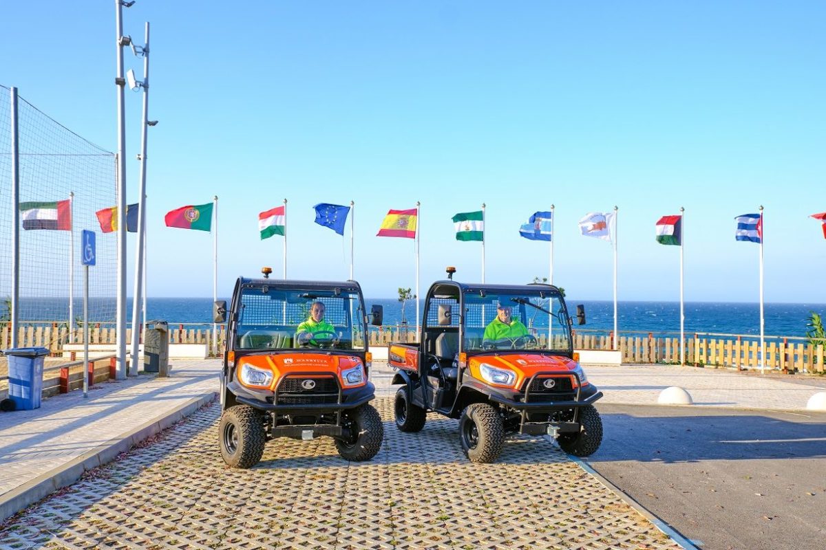 Marbella refuerza la limpieza del Paseo Marítimo con dos nuevos vehículos multiservicio - Vehiculos multiservicio Marbella moderniza la limpieza del litoral con nuevos vehículos para el Paseo Marítimo