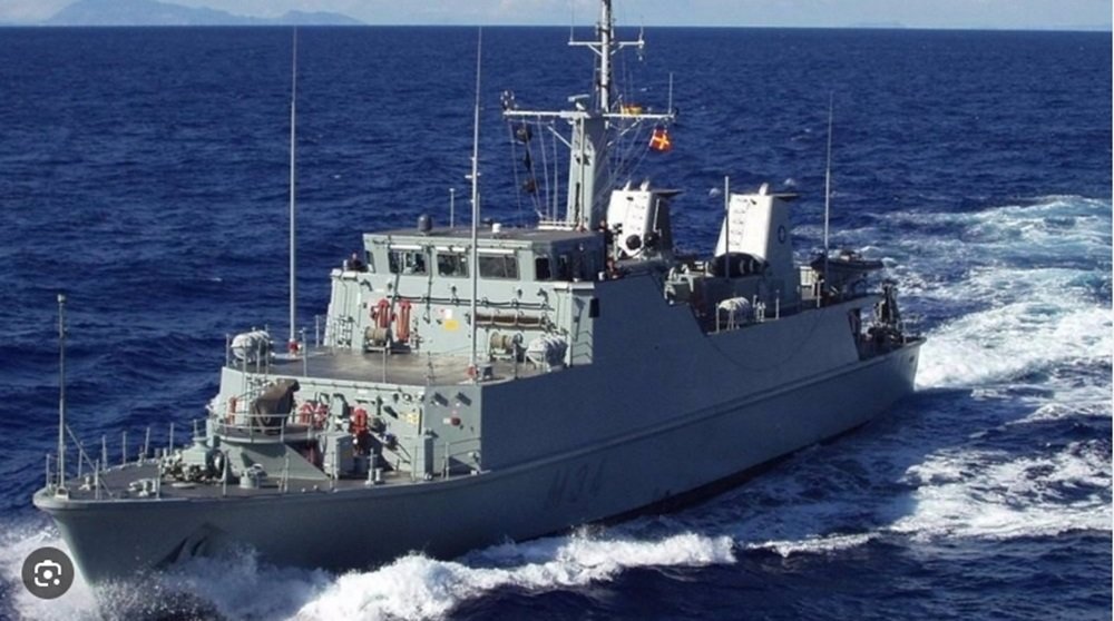Los ‘guardianes’ del fondo marino: así trabaja la Armada para proteger los cables submarinos - buque Turia buque Turia