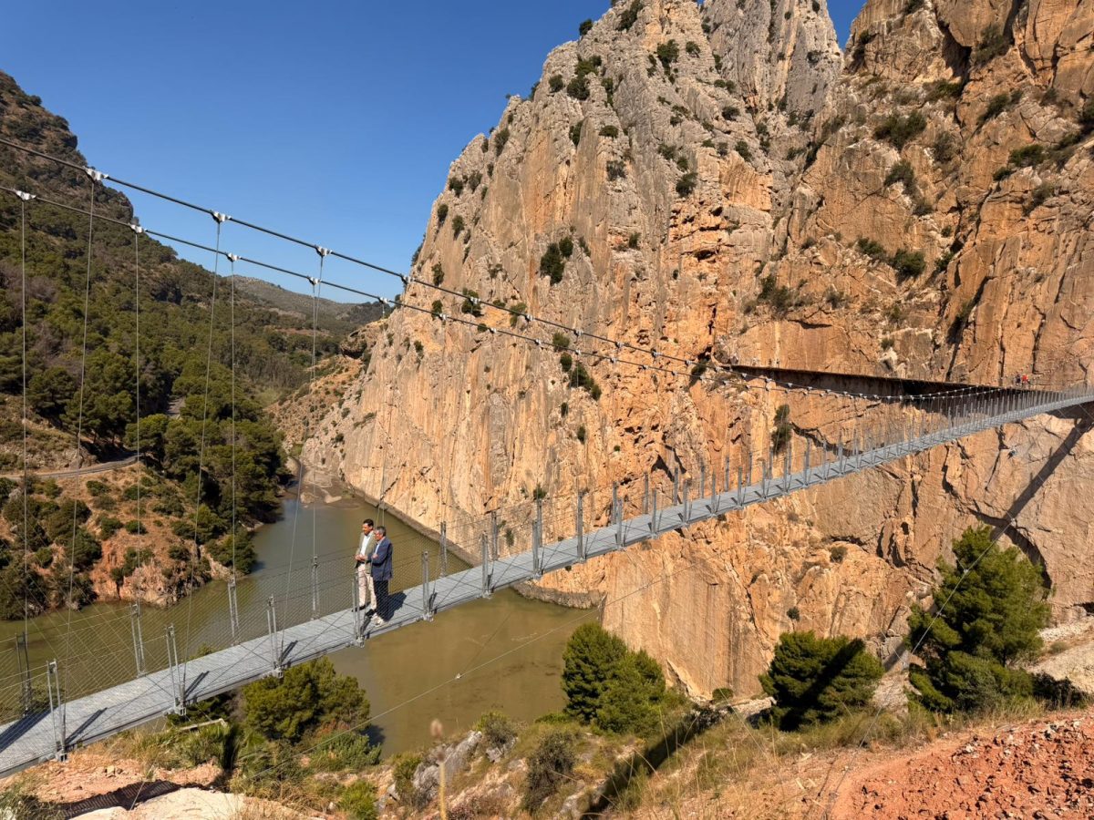 El Caminito del Rey estrena el puente colgante más largo de España - caminito del rey nuevo puente colgante caminito del rey nuevo puente colgante