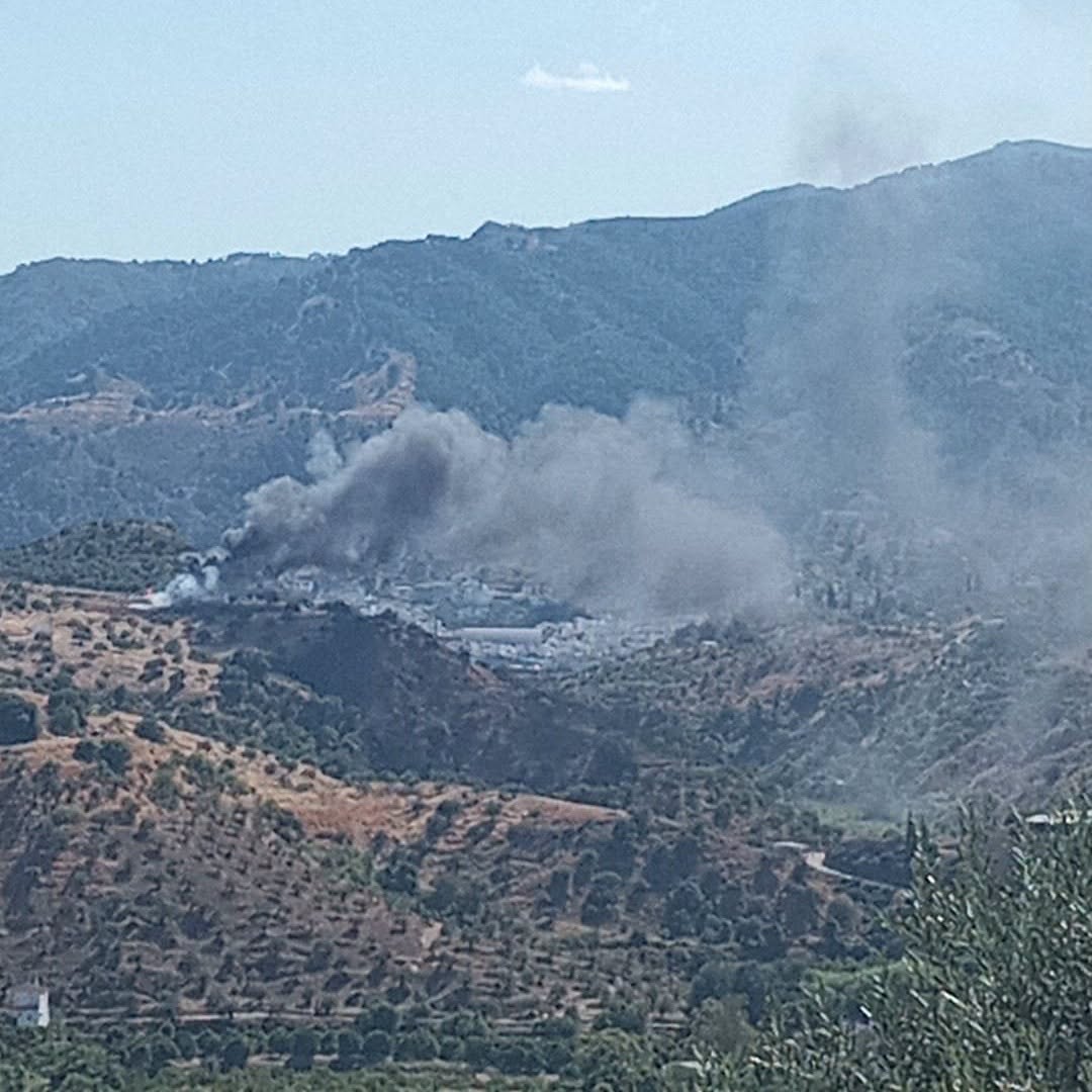 Declarado un incendio forestal en el municipio de Tolox - incendio incendio tolox