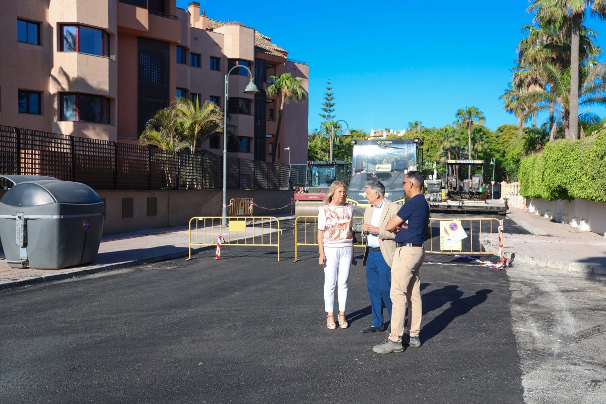 San Pedro ganará más de 70 plazas de aparcamiento junto a la calle Edgar Neville - obras calle Edgar Neville san pedro obras calle Edgar Neville san pedro