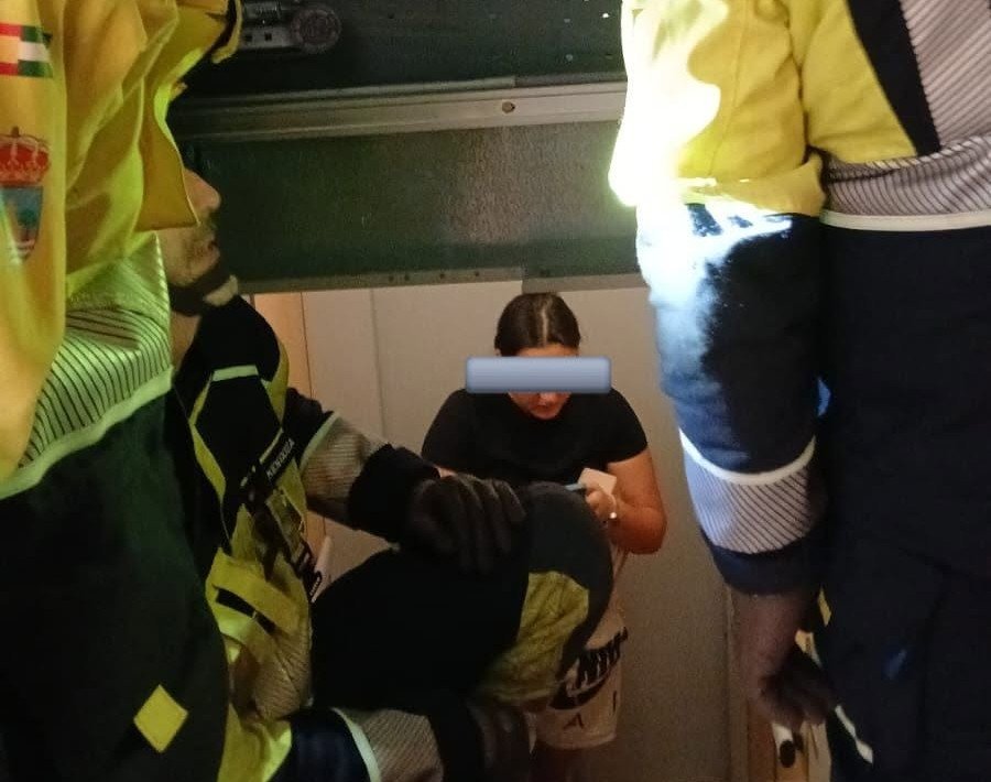 rescate ascensor benalmadena bomberos