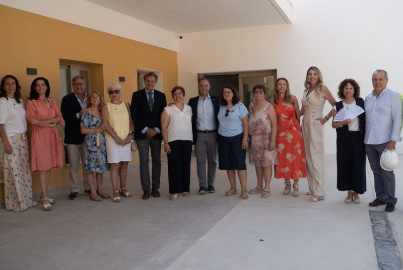 El futuro Centro de Día de ABAD entra en su recta final en Benalmádena - Benalmadena Centro Abad Visita del alcalde a las obras
