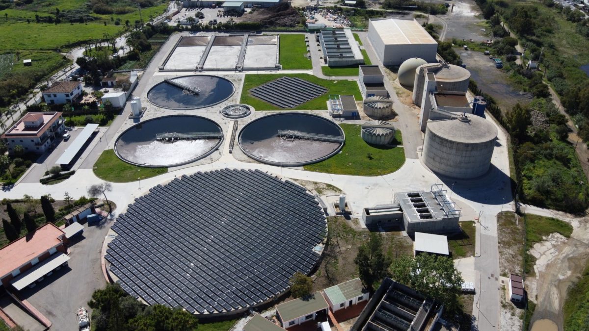 El BEI financiará con 175 millones las inversiones de Acosol para mejorar el agua en la Costa del Sol - Foto EDAR Guadalmansa acosol Foto EDAR Guadalmansa acosol