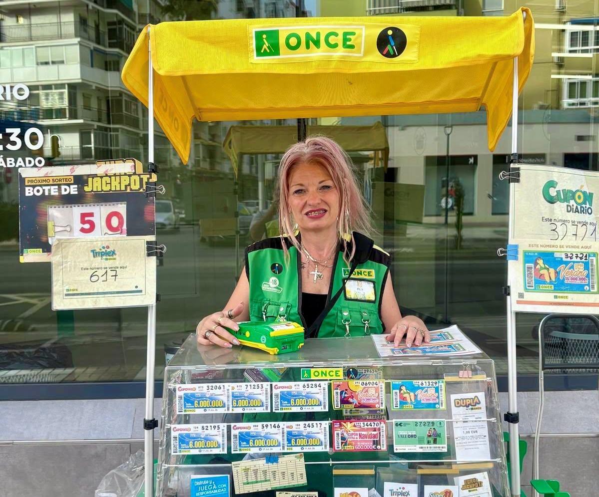 Un cupón de la ONCE deja medio millón de euros en Málaga - Maria Pilar Caballero once María Pilar Caballero once