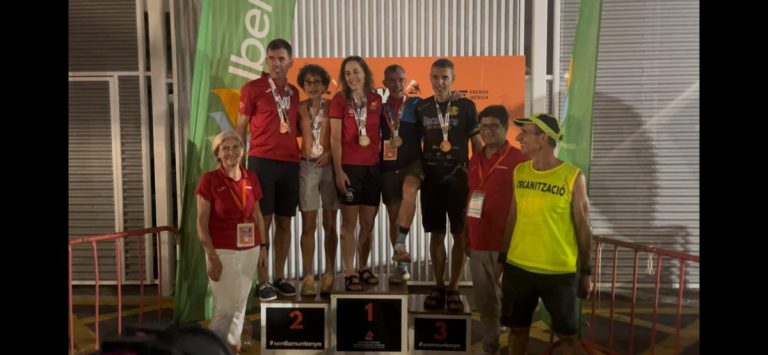 El Club Escalada Marbella conquista seis podios en la Copa de España de Marcha Nórdica - Podio Vetb final copa El Club Escalada Marbella conquista seis podios en la Copa de España de Marcha Nórdica - Podio Vetb final copa