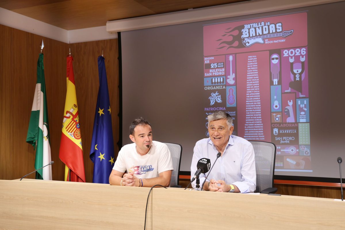 La XII Batalla de Bandas convertirá el bulevar de San Pedro Alcántara en un gran escenario para la música - San Pedro Batalla bandas Presentación del evento