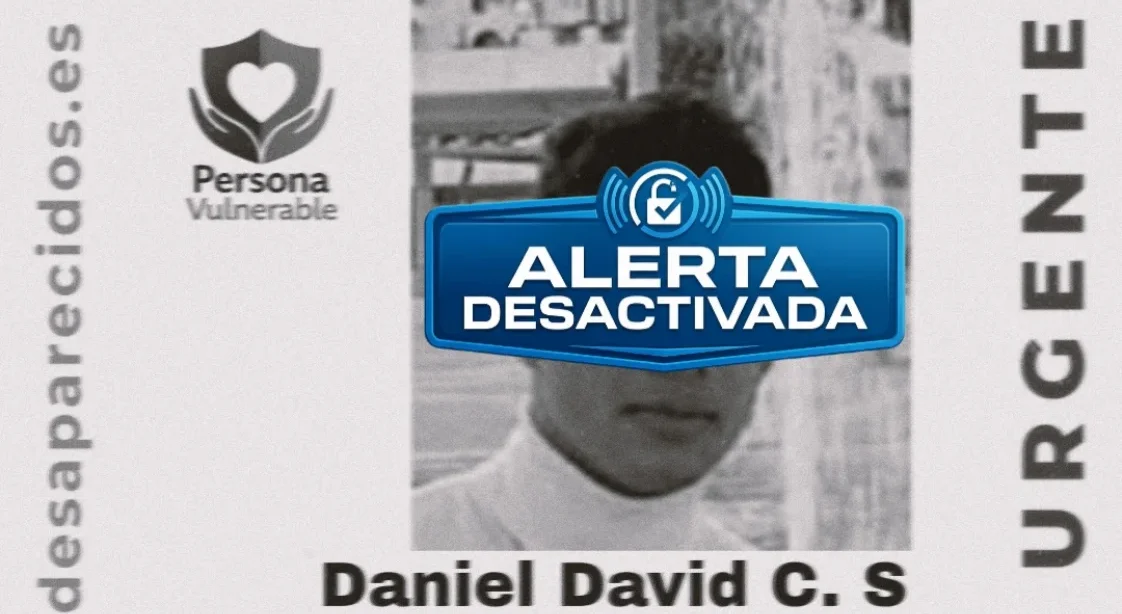 Desactivada la alerta por la desaparición de Daniel David, el joven de 22 años que buscaban en Marbella - alerta desactivada daniel david e1783095084228 Desactivada la alerta por la desaparición de Daniel David, el joven de 22 años que buscaban en Marbella - alerta desactivada daniel david e1783095084228