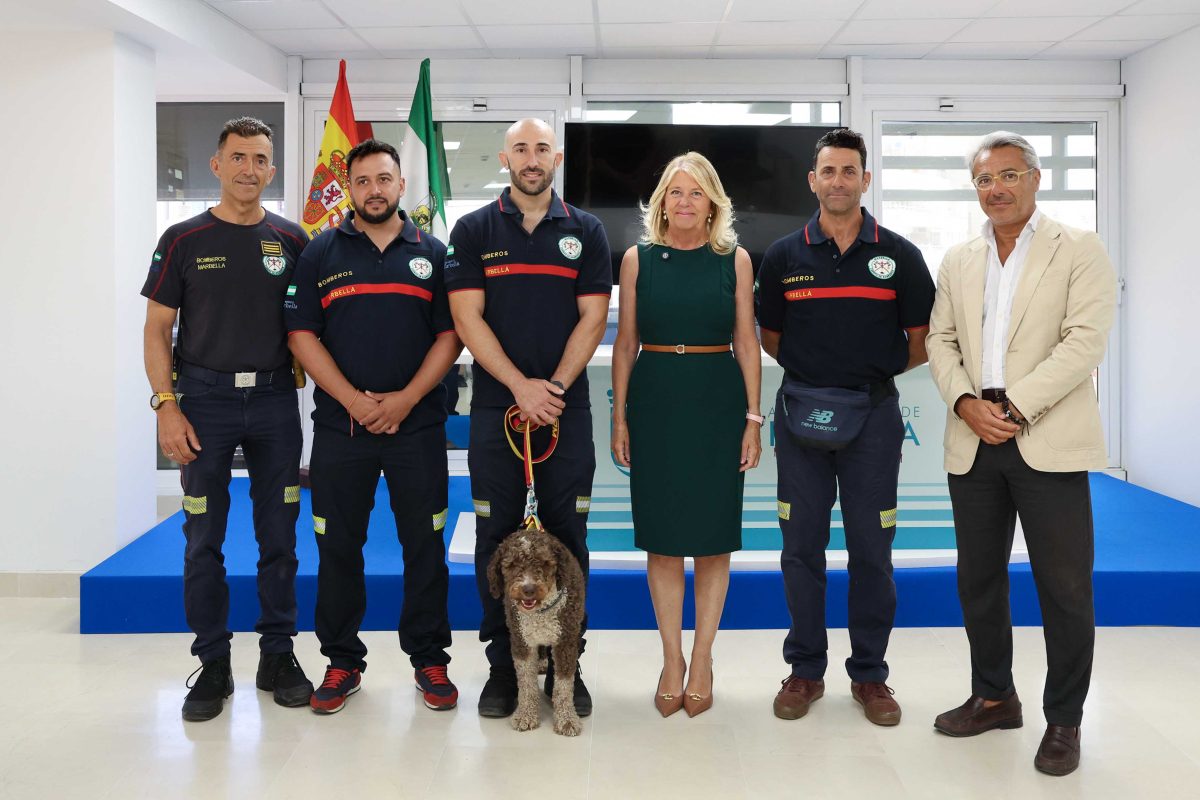 Marbella recibe a los bomberos que participaron en las labores de rescate tras los terremotos de Venezuela - bomberos marbella venezuela bomberos marbella venezuela