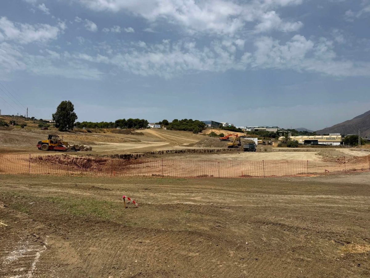 Así será el nuevo velódromo de Estepona: pista ciclista, campo de fútbol y rugby - futuro velodromo estepona futuro velodromo estepona