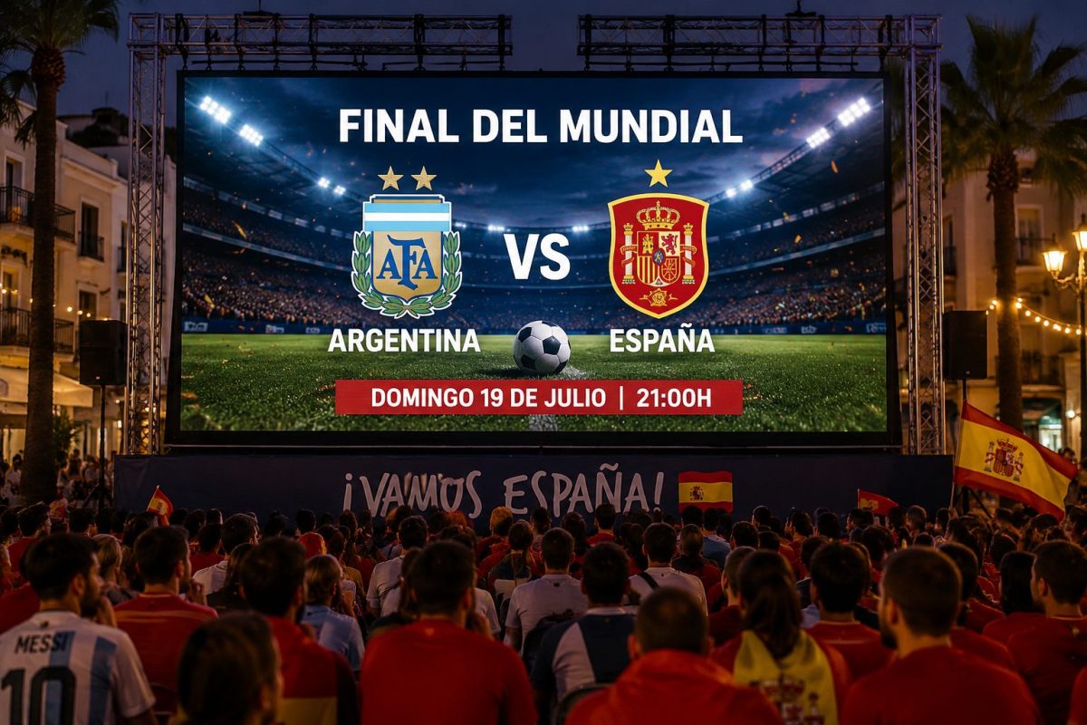 La Costa del Sol, con España: aquí podrás ver la final del Mundial ante Argentina en pantalla gigante - pantalla gigante La Costa del Sol, con España: aquí podrás ver la final del Mundial ante Argentina en pantalla gigante - pantalla gigante