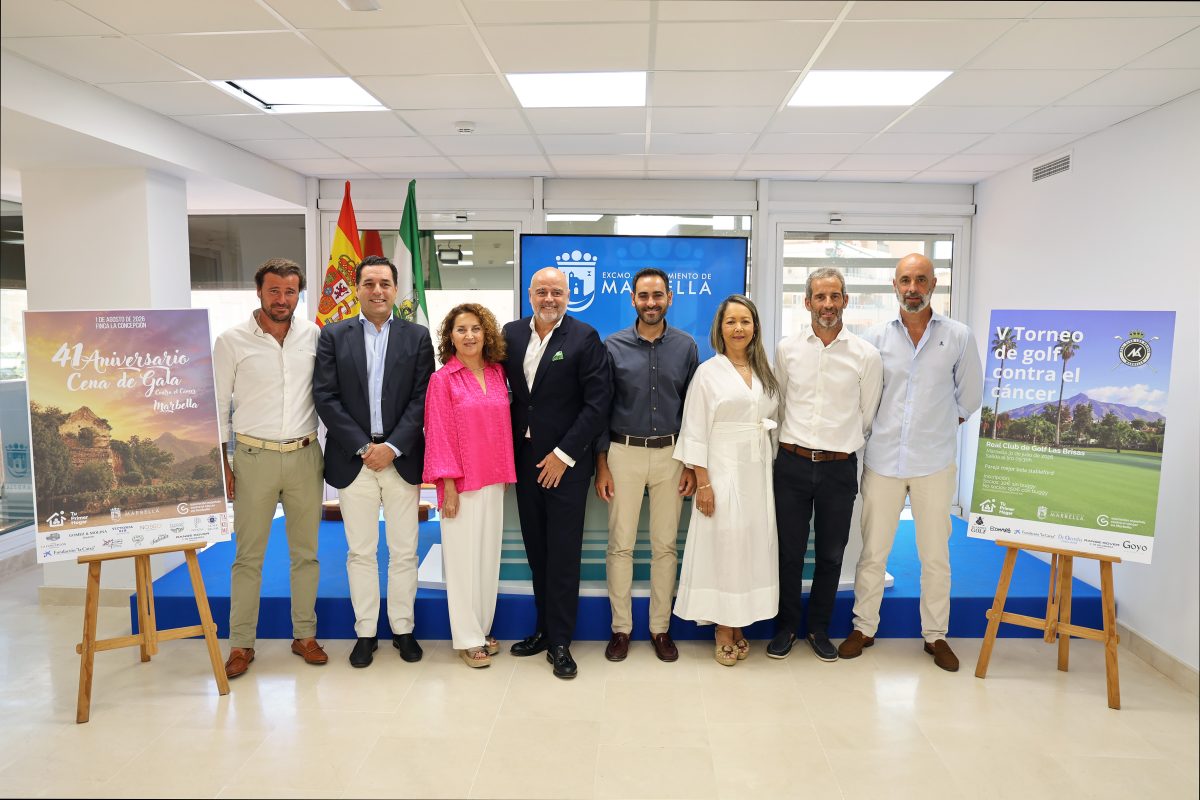 Marbella volverá a unirse contra el cáncer con la gala benéfica y el torneo de golf de la AECC - presentacion gala aecc marbella 41 edicion Marbella volverá a unirse contra el cáncer con la gala benéfica y el torneo de golf de la AECC - presentacion gala aecc marbella 41 edicion