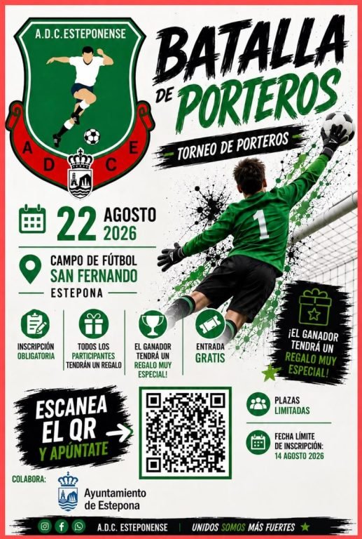 Estepona busca al mejor portero: así será la gran batalla de guardametas - Batalla de Porteros Estepona busca al mejor portero: así será la gran batalla de guardametas - Batalla de Porteros