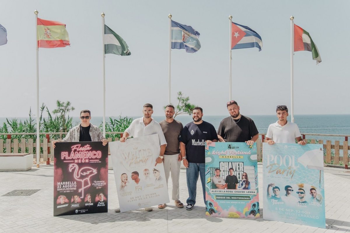 Marbella prepara cuatro grandes fiestas gratuitas entre agosto y septiembre - Marbella fiestas verano Presentación de las cuatro fiestas