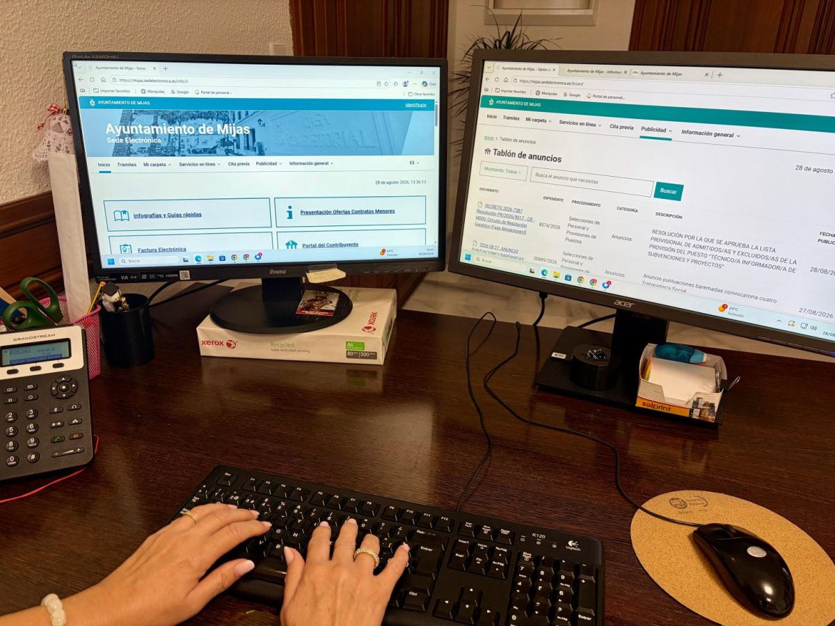 Mijas permite realizar ya más de 360 trámites municipales sin salir de casa - Mijas sede electronica Mijas amplía su sede electrónica y permite hacer casi todos los trámites de forma online