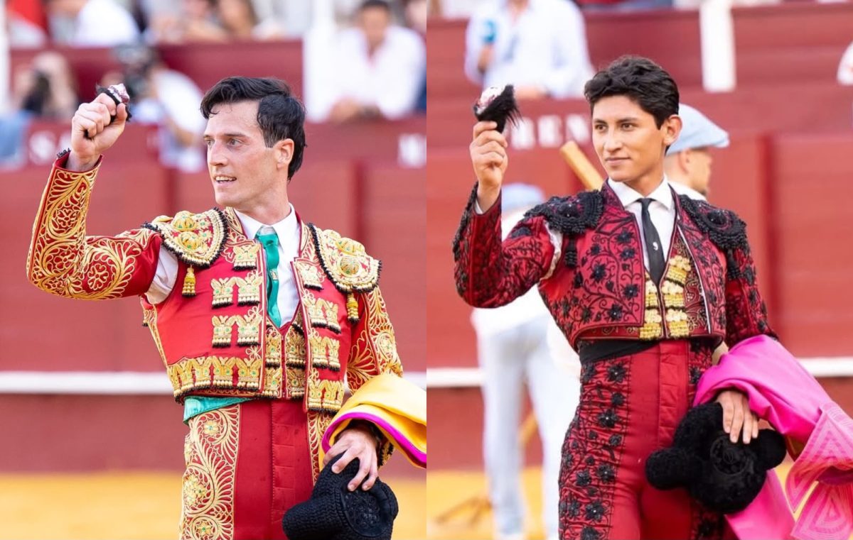 Morales y Osornio cortan una oreja cada uno en La Malagueta