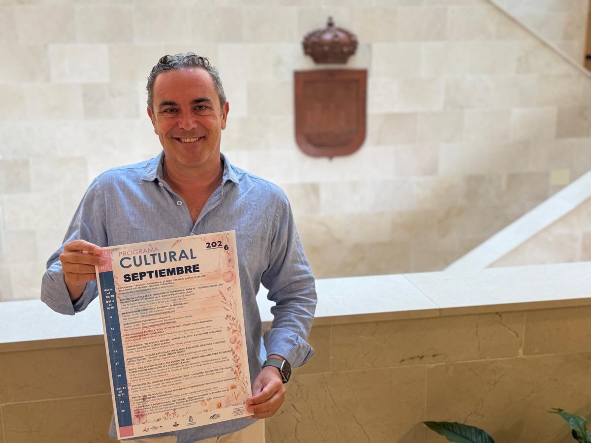 Septiembre llega a Fuengirola con una amplia agenda cultural y muchas actividades gratuitas - Rodrigo Romero 1 Rodrigo Romero, concejal de Cultura