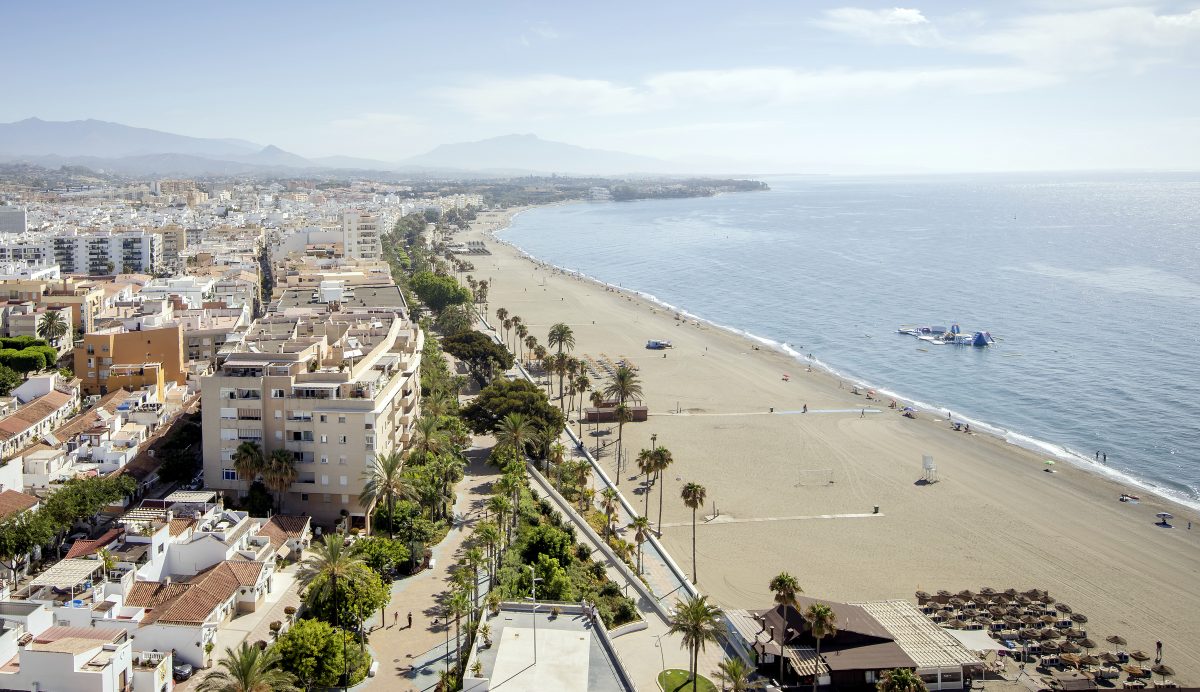 Estepona sustituirá por hormigón las pasarelas de madera de todos los accesos a sus playas - costa estepona playa costa estepona playa