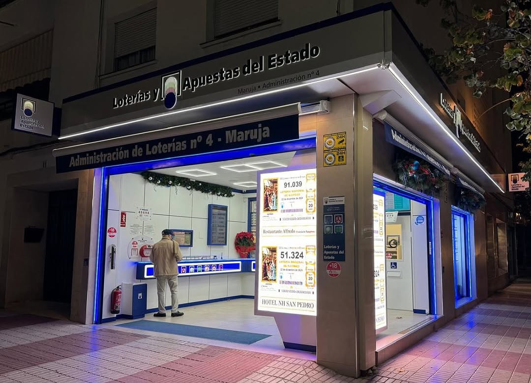 La Primitiva deja un premio de más de 42.000 euros en San Pedro Alcántara - loterias maruja san pedro La Primitiva deja un premio de más de 42.000 euros en San Pedro Alcántara