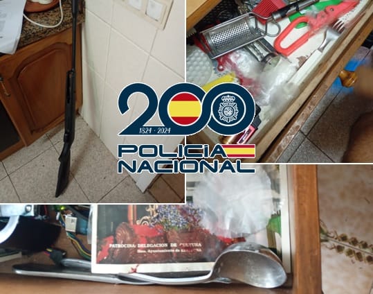 Desmantelan un narcopiso de cocaína en el centro de Estepona vinculado a continuas reyertas - narcopiso estepona Narcopiso de Estepona.