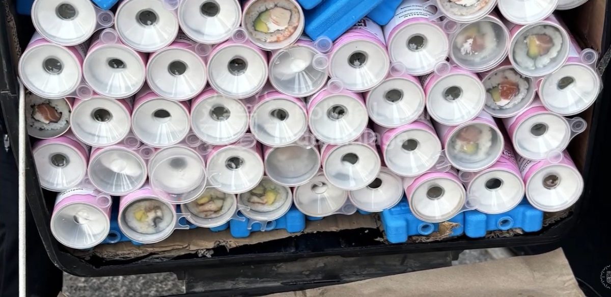 Intervenidos 27 kilos de sushi transportados sin refrigeración en el maletero de una moto hacia la Feria de Málaga - sushi intervenido malaga Intervenidos 27 kilos de sushi transportados sin refrigeración en el maletero de una moto hacia la Feria de Málaga