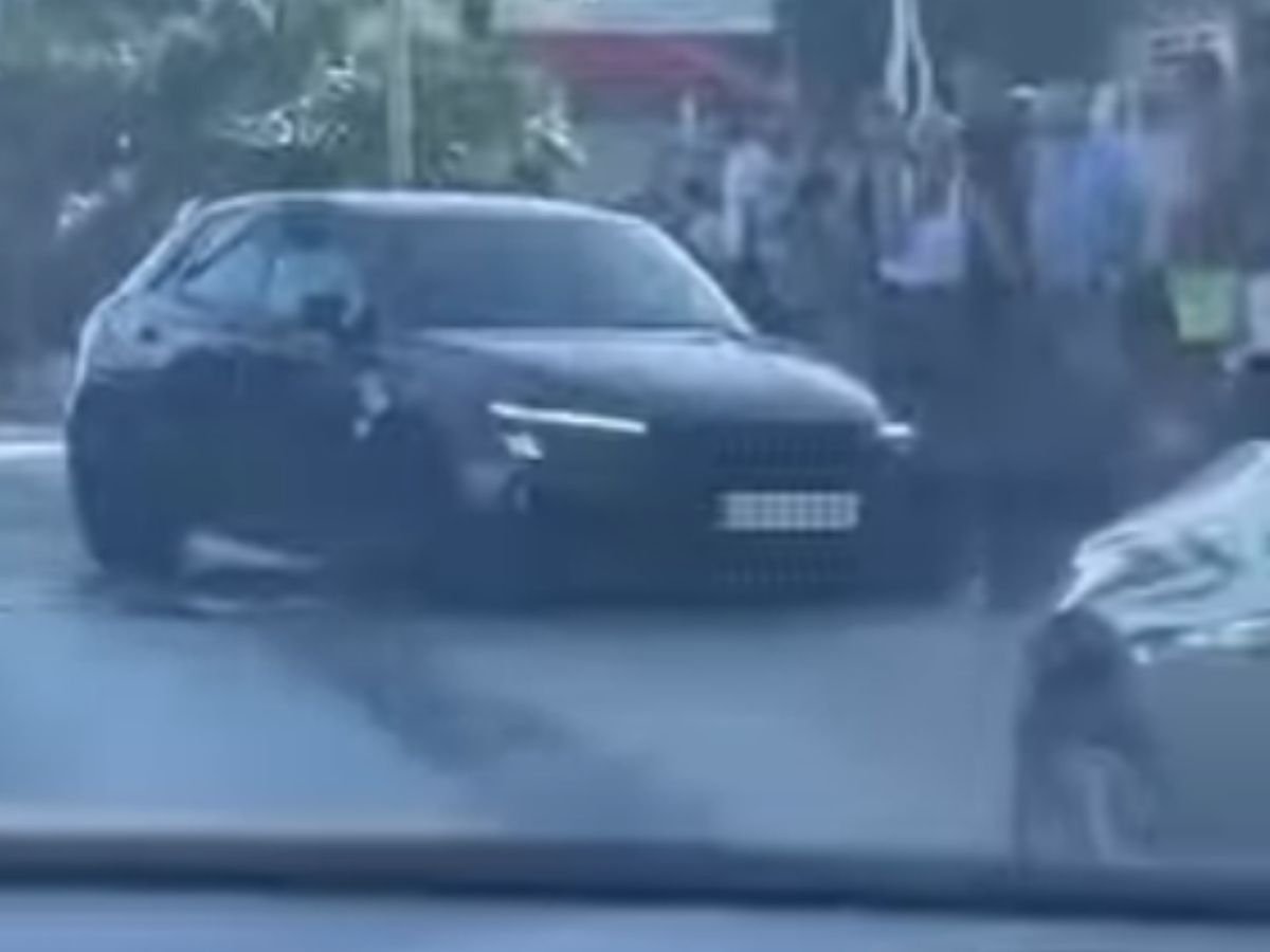 Un coche circulando presuntamente en sentido contrario choca contra un taxi en Benalmádena - vehiculo implicado accidente Un coche circulando presuntamente en sentido contrario choca contra un taxi en Benalmádena